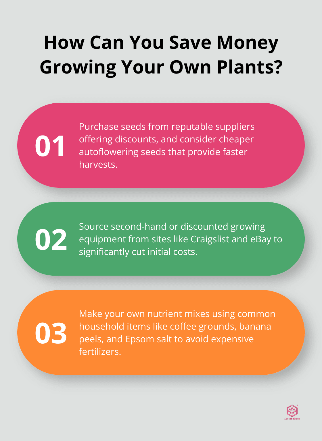 Fact - How Can You Save Money Growing Your Own Plants?