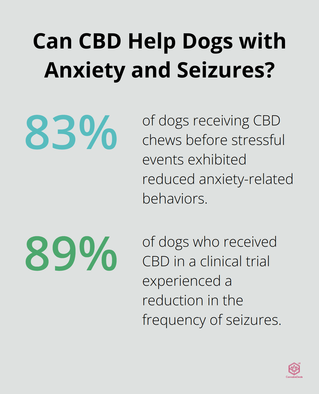Infographic: Can CBD Help Dogs with Anxiety and Seizures?