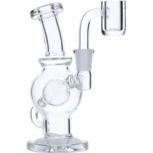 DHC Mini Clear Bent Neck Dab Rig