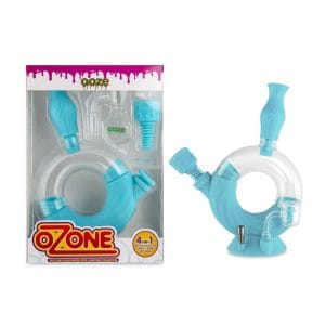 Ooze Ozone Silicone Water Pipe and Dab Straw