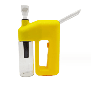 7.5'' Battery Powered Electronic Bong Water Pipe Bubbler (Battery Included) - Yellow