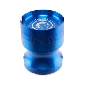 Chacma 63mm Magnetic Grinder with Ashtray - Blue