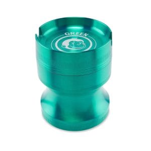 Chacma 63mm Magnetic Grinder with Ashtray - Green