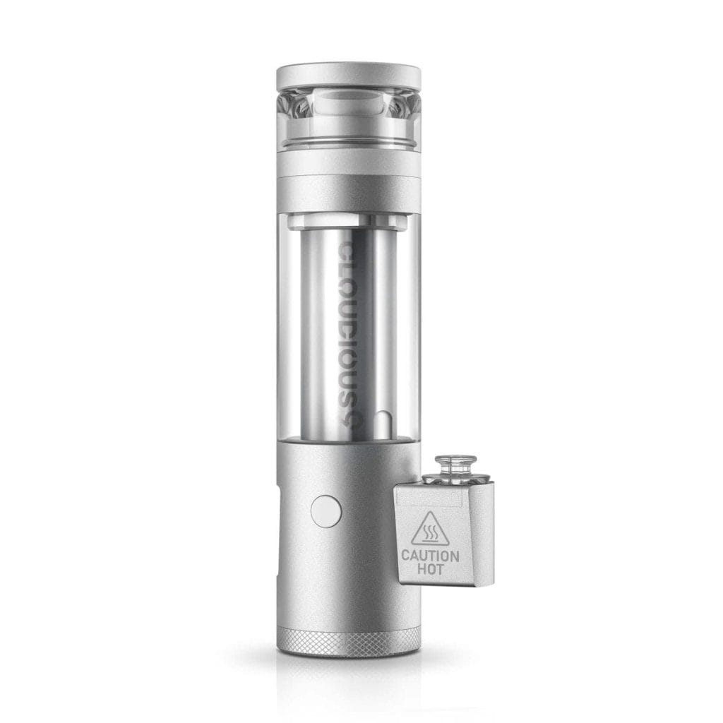 Cloudious9 Hydrology9 NX Flower & Concentrate Vaporizer - Classic Silver