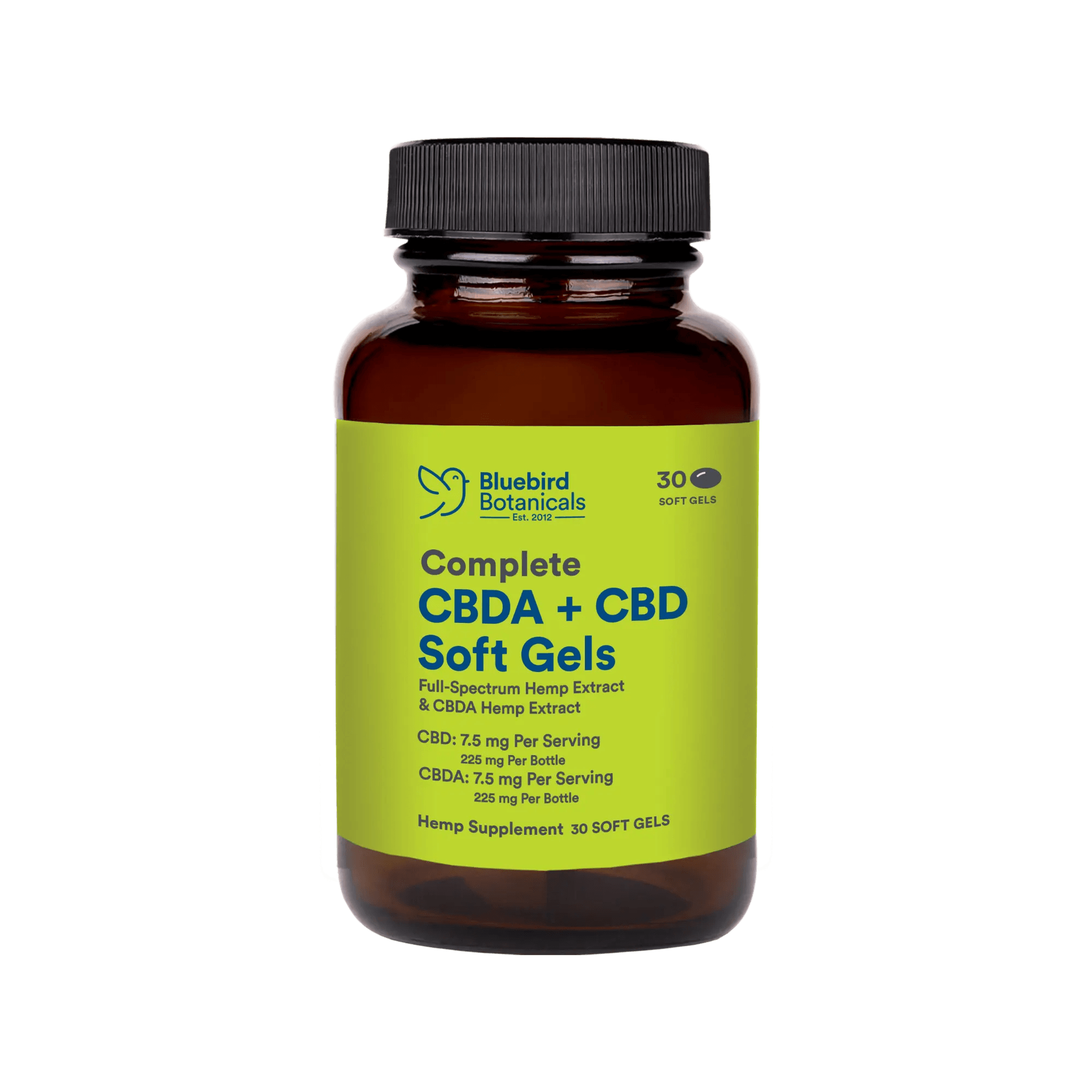 Complete CBDA + CBD Oil Soft Gels - 30ct - $34.95