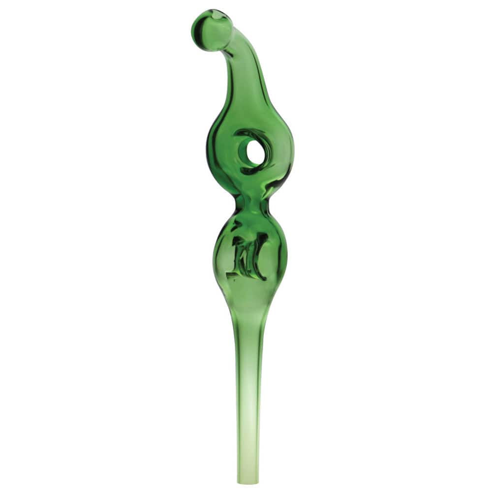 Double Donut Vapor Straw - 6.5" - Green