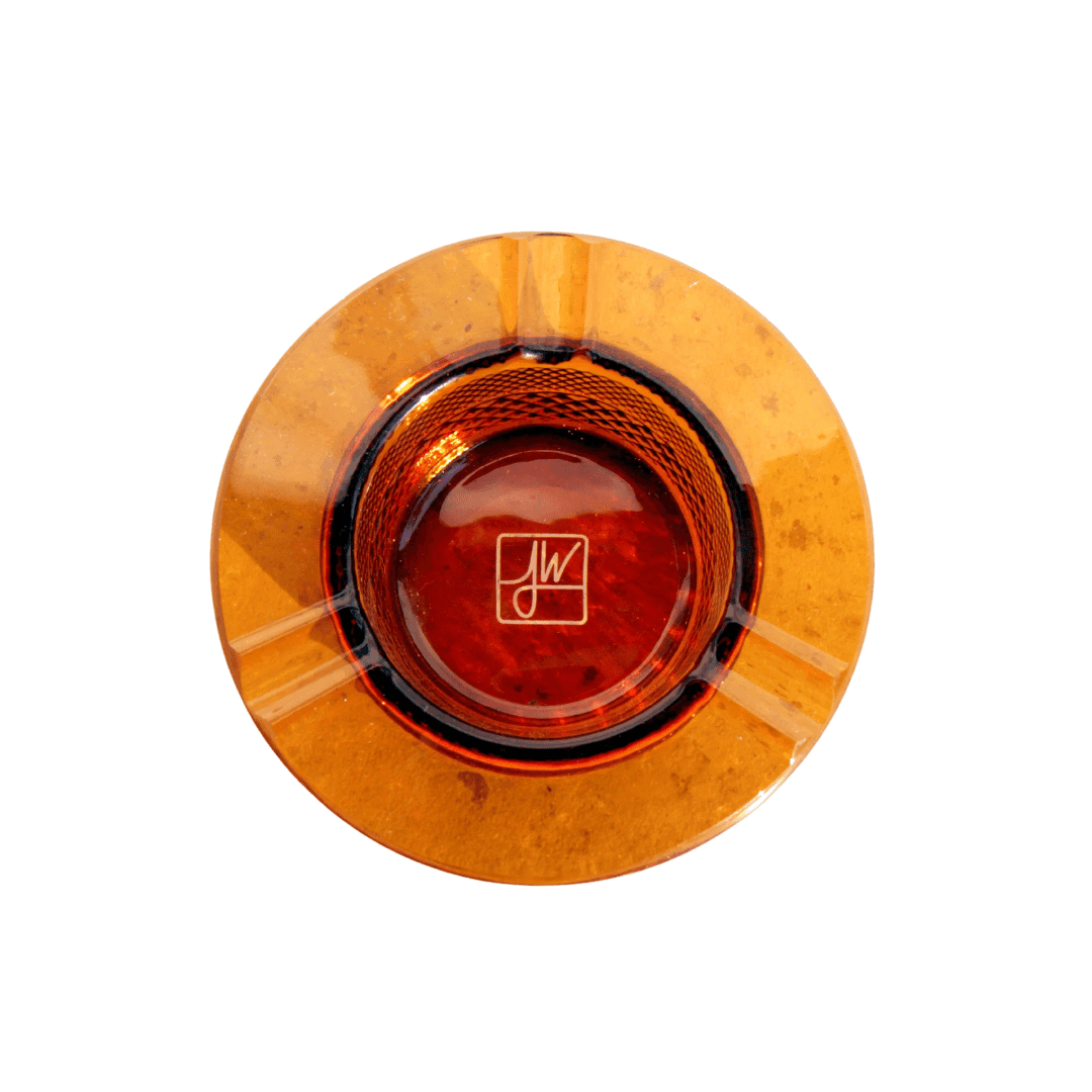 Jane West Twenties Collection Ashtray - Amber