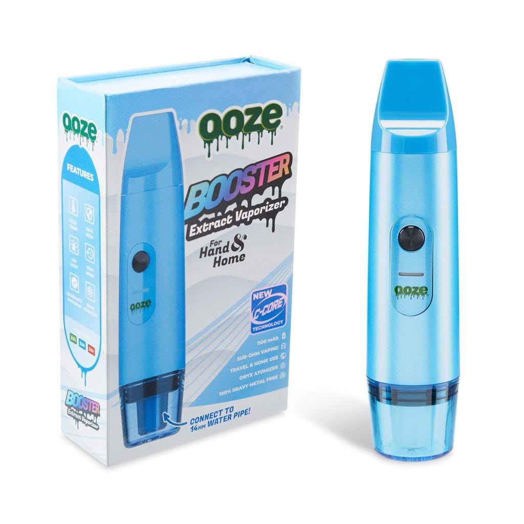 Ooze Booster Extract Vaporizer - C-Core 1100 mAh - Sapphire Blue
