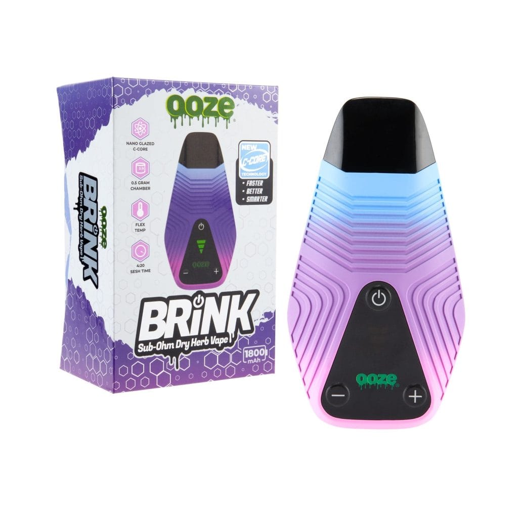 Ooze Brink Dry Herb Vaporizer - 1800 mAh C-Core - Twilight