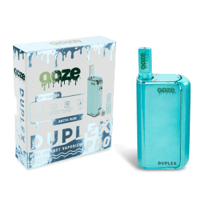 Ooze Duplex Pro - 900 mAh - Cartridge & Wax Vaporizer - Arctic Blue