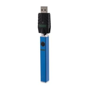 Ooze Quad 510 Thread 500 mAh Square Vape Pen Battery - Sapphire Blue