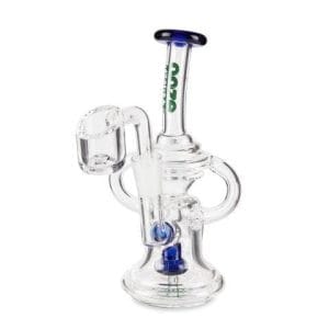 Ooze Surge Mini Recycler Dab Rig - Dark Blue