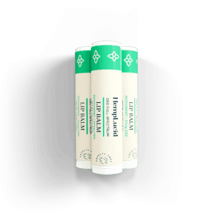 Organic Full-Spectrum CBD Lip Balm - 3-Pack Peppermint