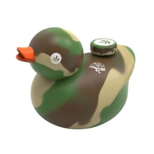Piecemaker Kwack Silicone Duck Bong - Duck Camo