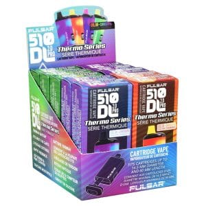 Pulsar 510 DL 2.0 Pro VV Vape Bar | Thermo Series | 1000mAh - Assorted / 10pc Display