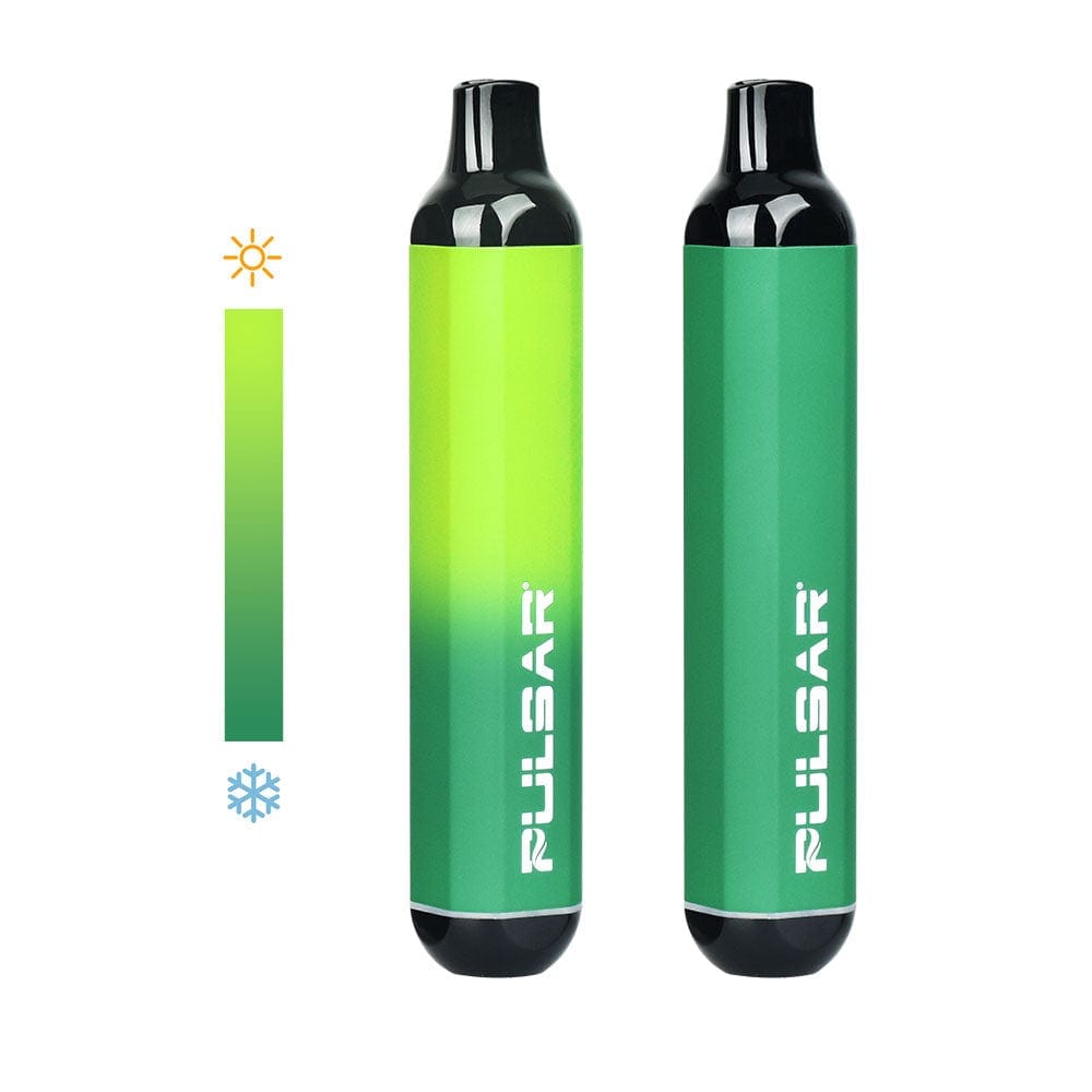 Pulsar 510 DL Thermo Finish Auto-Draw VV Vape Pen - 320mAh - Thermo Green to Yellow