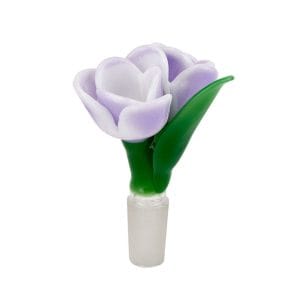 Empire Glassworks Tulip Bong Bowl | 14mm Male - Lavender