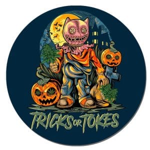 Holiday Themed Dab Mats - Trick or Tokes