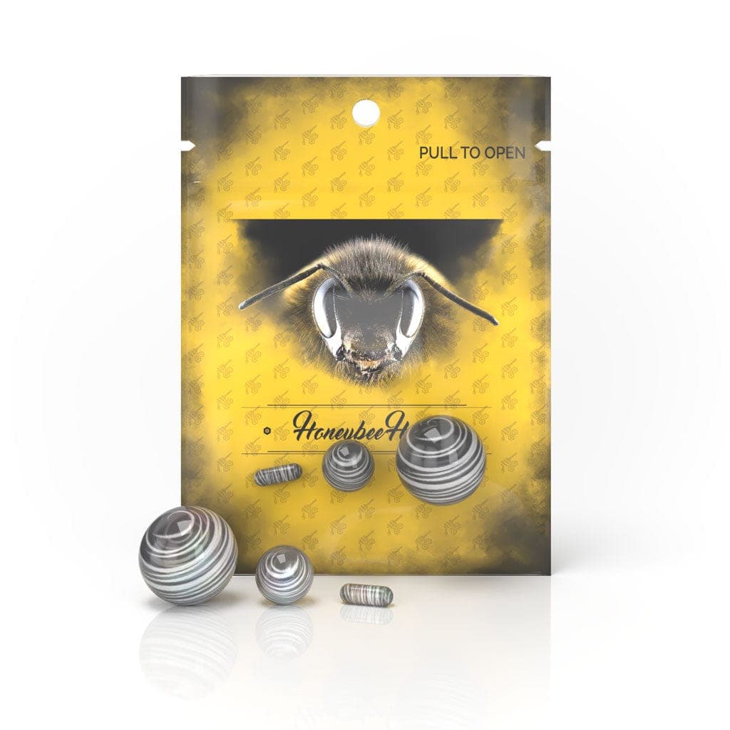 Honeybee Herb Dab Marble Set - GRAY