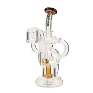 Ooze Swell Mini Recycler Dab Rig - Sea Sand Amber
