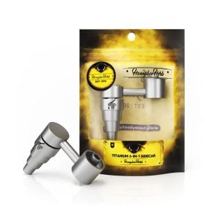 TItanium 6 in 1 Sidecar Dab Nail - Silver