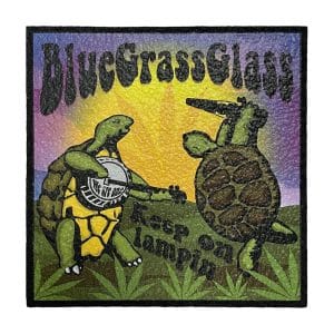 10" Dab Mats - Bluegrass Glass Keep on Lampin