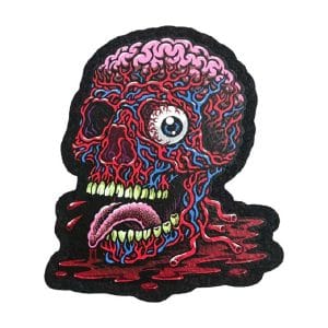 10" Dab Mats - Jimbo Phillips Vein Skull