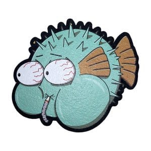 10" Dab Mats - Puffer Fish
