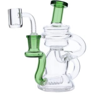 Mini Recycler Dab Rig - Green