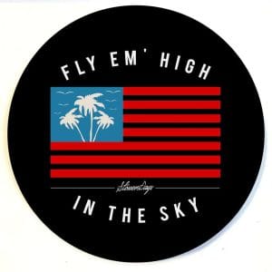 Stonerdays Round Dab Mats - Fly em High