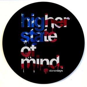 Stonerdays Round Dab Mats - HSOM Patriot