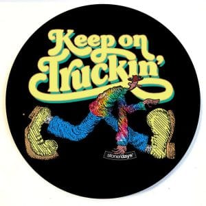 Stonerdays Round Dab Mats - Keep on Truckin