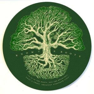 Stonerdays Round Dab Mats - Know Your Roots