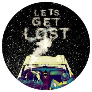 Stonerdays Round Dab Mats - Lets Get Lost
