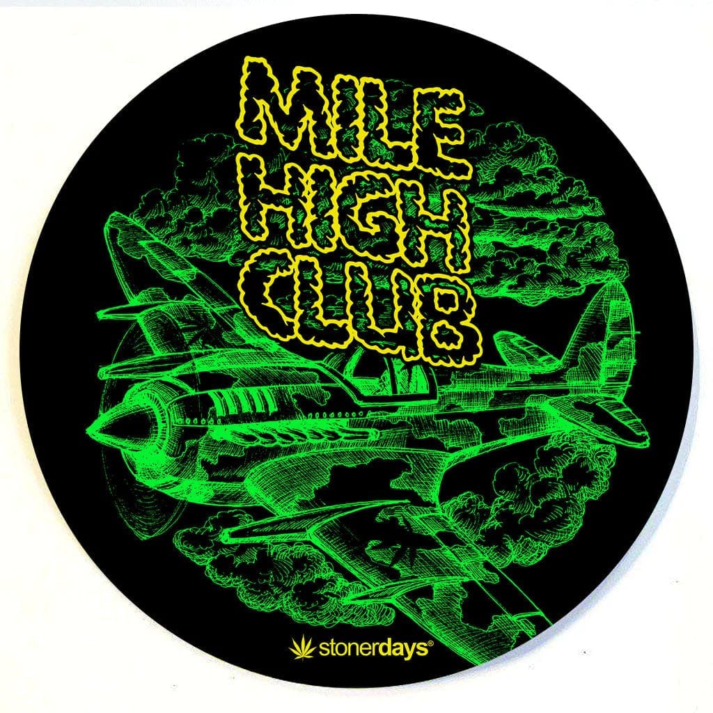 Stonerdays Round Dab Mats - Mile High Club