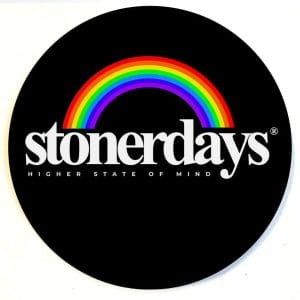 Stonerdays Round Dab Mats - Stonerdays Rainbow