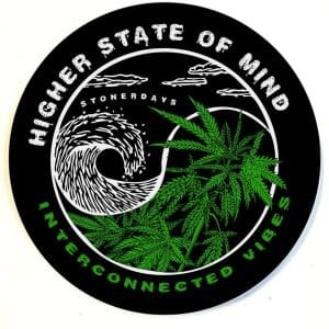 Stonerdays Round Dab Mats - Ying Yang