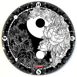 Stonerdays Round Dab Mats - Ying Yang OG
