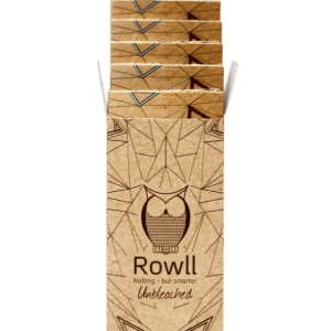 All in One Rolling Paper Kit w/ Grinder - Unbleached - 10 Pack