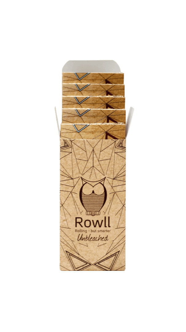 All in One Rolling Paper Kit w/ Grinder - Unbleached - 10 Pack