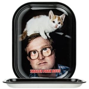 Head Kitty Rolling Tray - Small