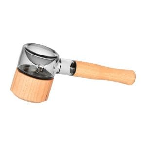 Honey Labs AfterSwarm Spoon Pipe | 4" - Cherry w/ Smoked Glass
