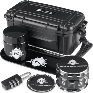 Kozo Black Odor-Proof stash box