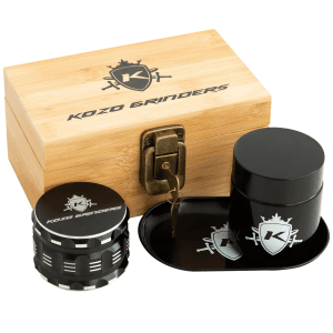 Kozo small wooden stash box