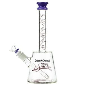 The Chong 12" Beaker Bong - Milky Purple