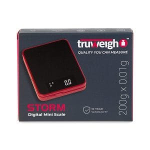 Truweigh Storm Mini Scale 200G X 0.01G - Red / 200G X 0.01G