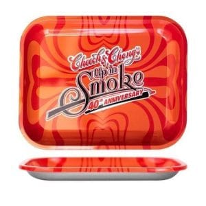 Up In Smoke 40th Anniversary Red Tray - large