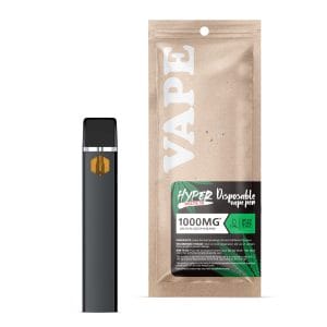 1000mg D10, D8 Vape Pen - Pineapple Express - Hybrid - 1ml - Hyper (1,000mg)