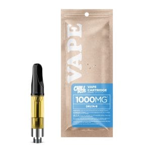 1000mg D8 Vape Cart - Sour Diesel - Sativa - 1ml - Chill Plus (1,000mg)
