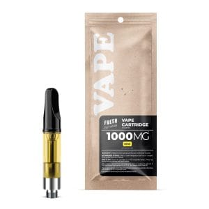 1000mg HHC Vape Cart - Wedding Cake - Hybrid - 1ml - Fresh (1,000mg)